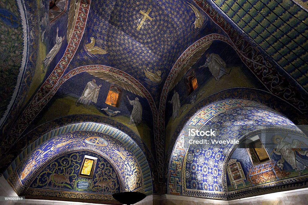 Ravenna mosaics in the Basilica of San Vitale
